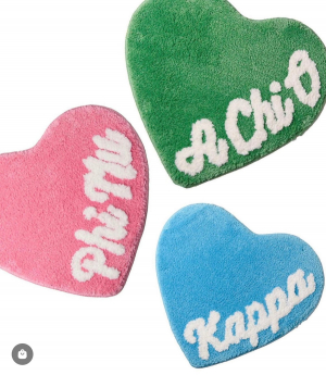 Mini Heart Rug